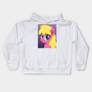 Cherry Berry portrait Kids Hoodie